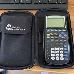 TI 83 plus graphing calculator